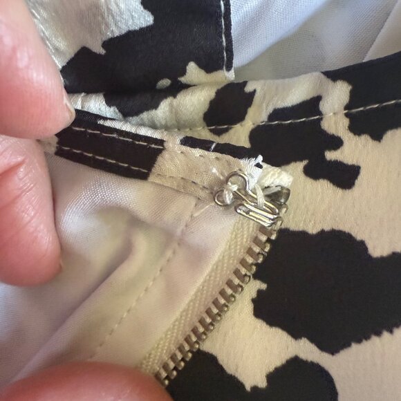 Cotton Candy LA Cow Print Bustier Crop Top Size S Y2K Milkmaid - Picture 8 of 8